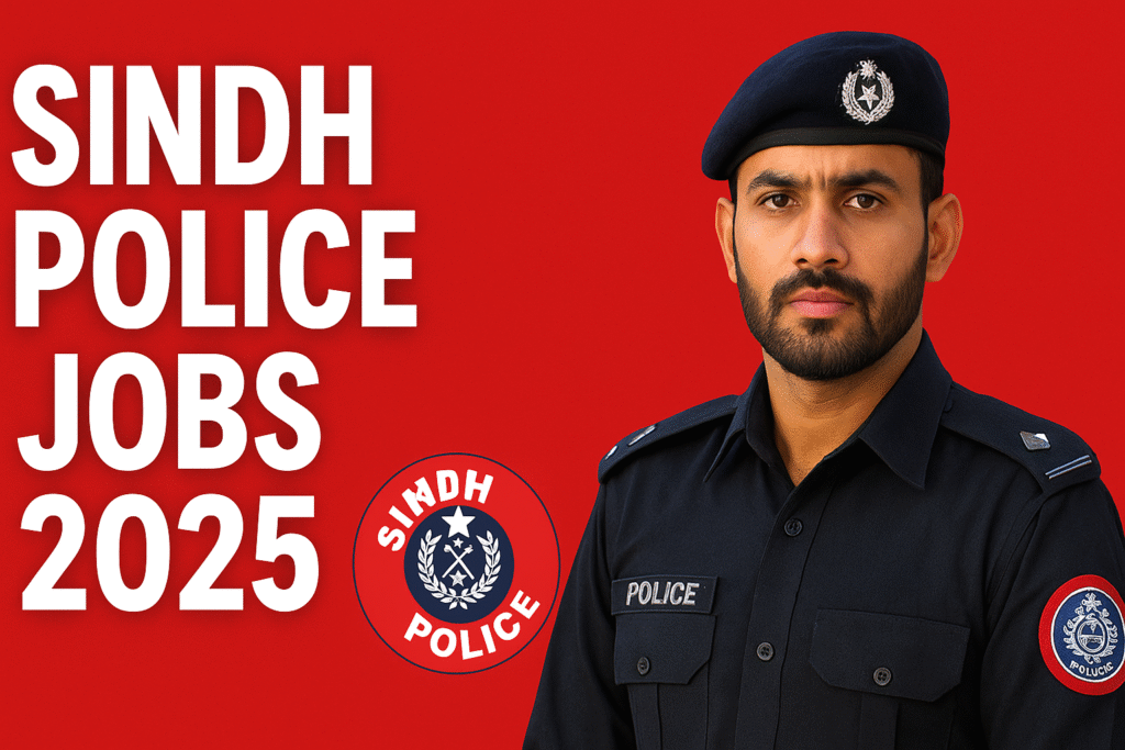 Sindh Police Constable Jobs 2025