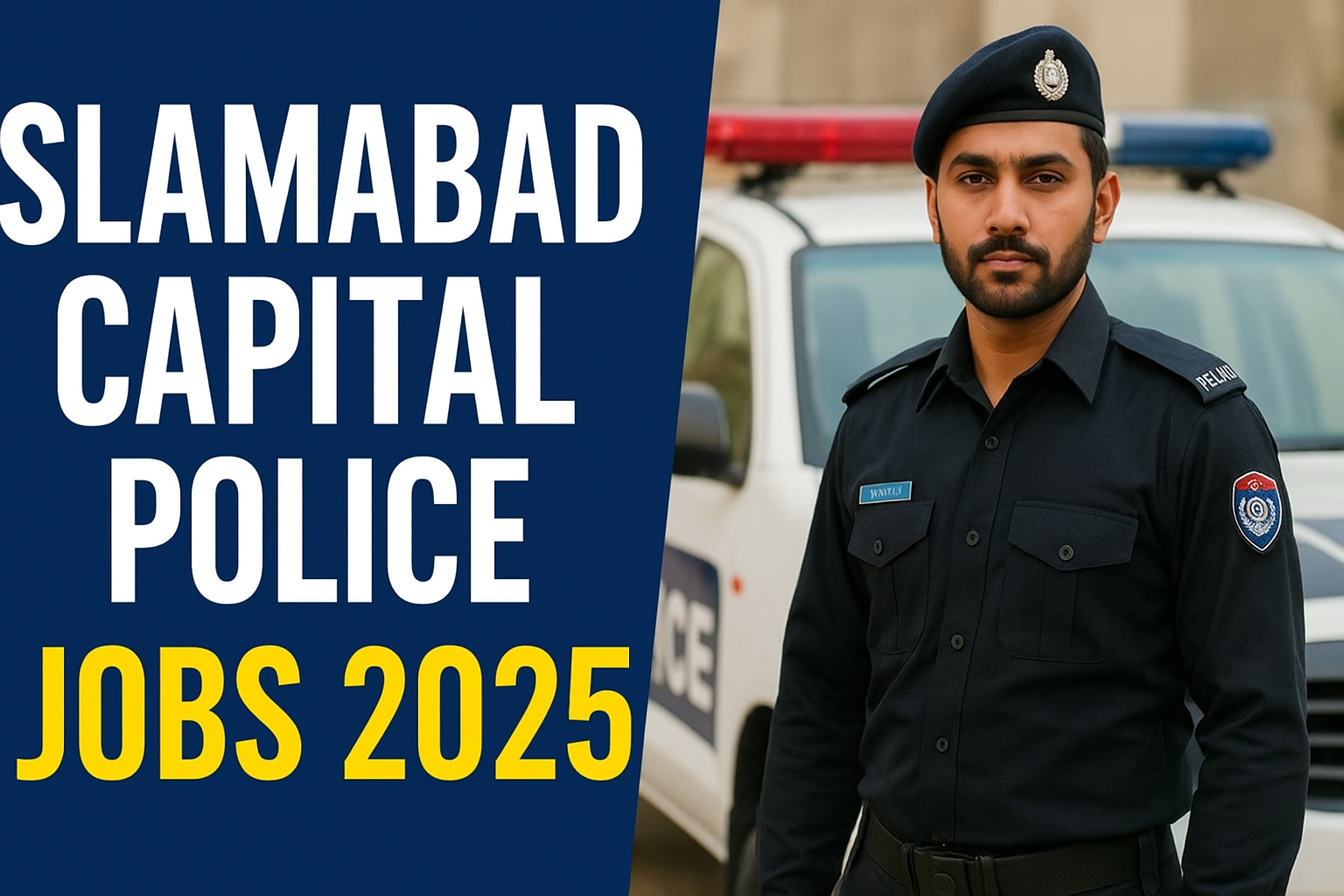 Islamabad Capital Police Jobs 2025