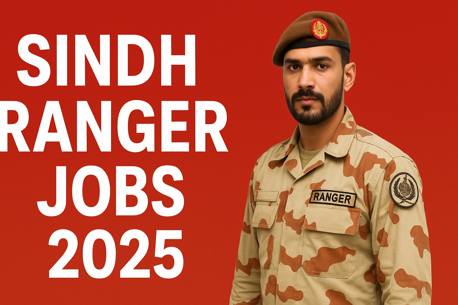 Sindh Ranger Jobs 2025