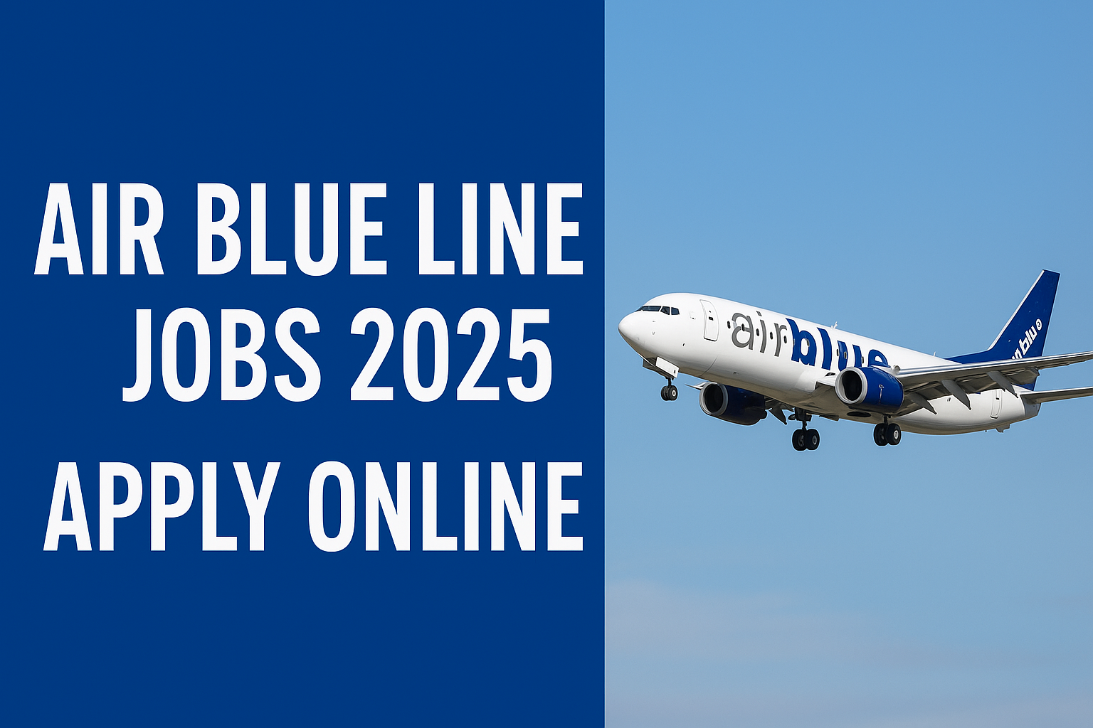 Air Blue Line Jobs 2025