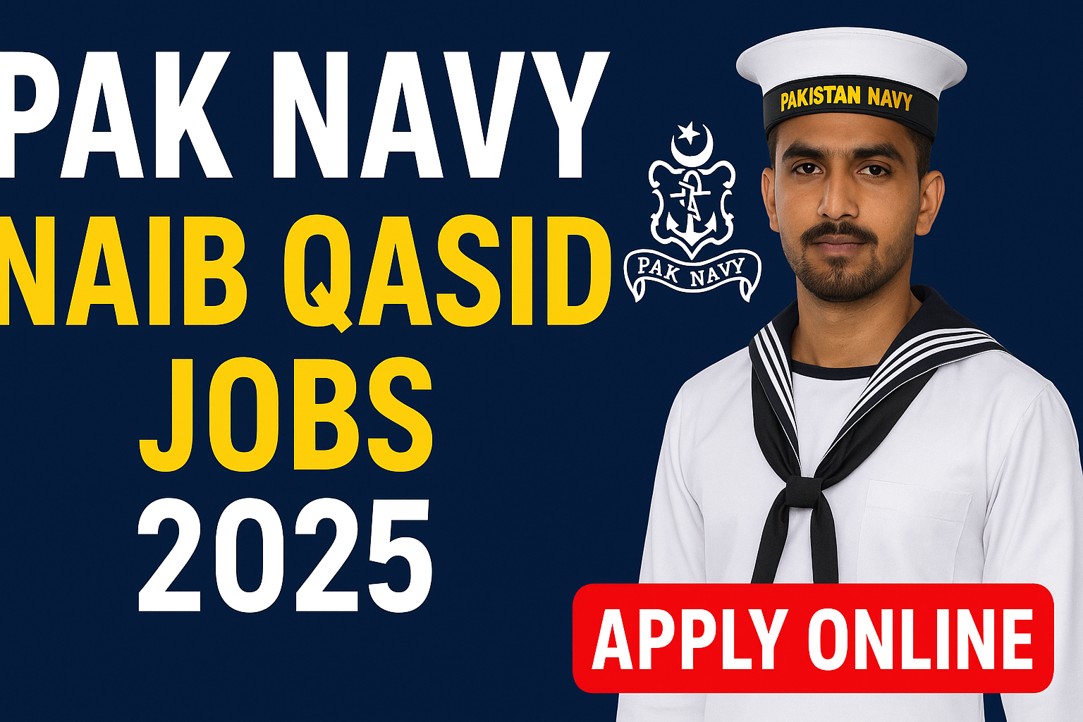 Pak Navy Naib Qasid Jobs 2025