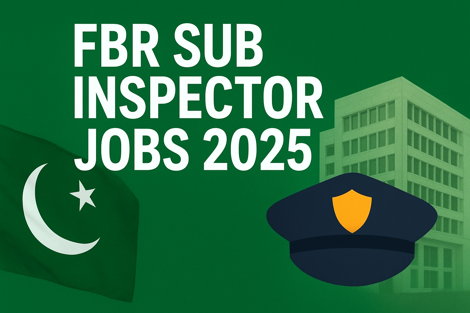 FBR Sub Inspector Jobs 2025