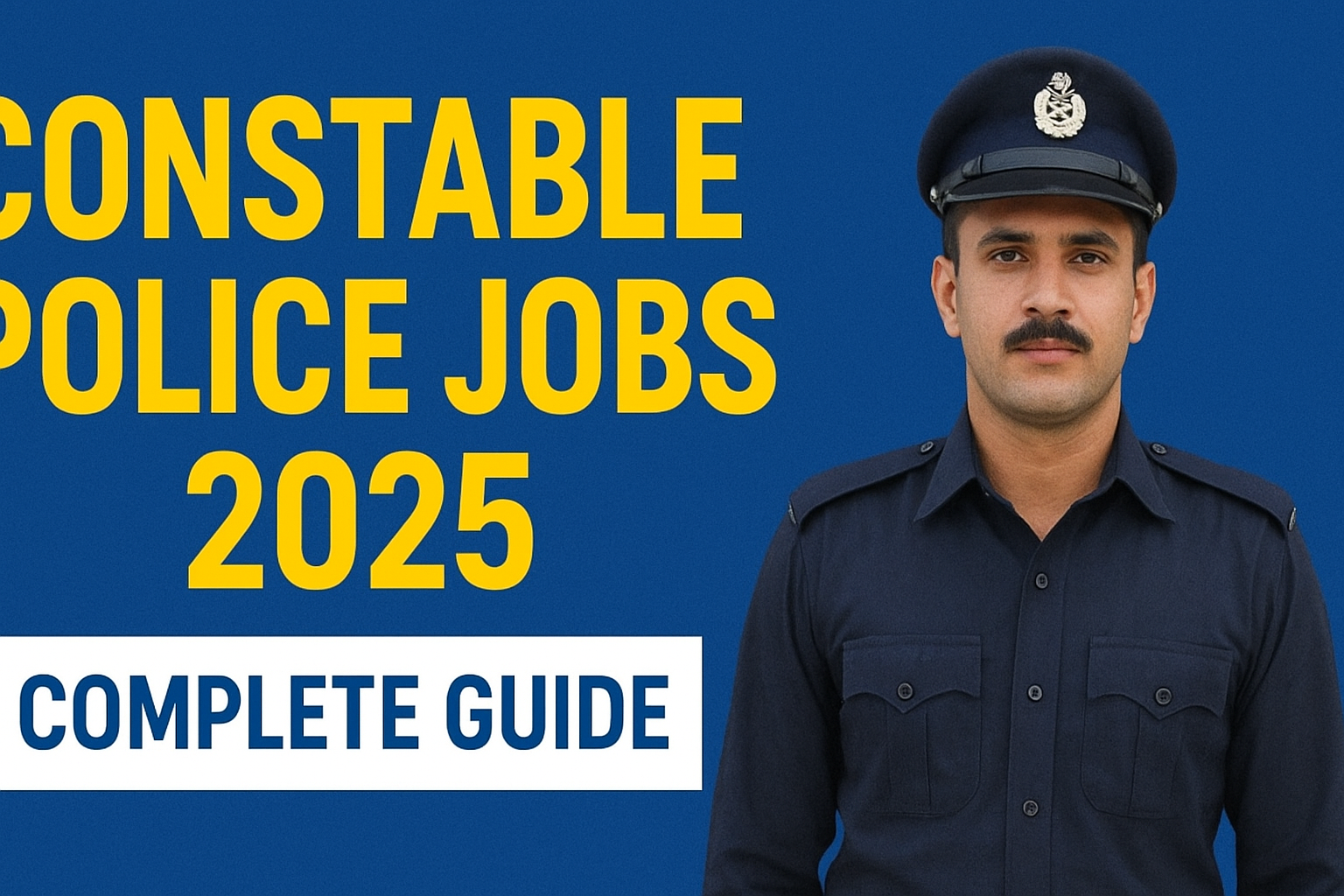 Constable Police Jobs 2025