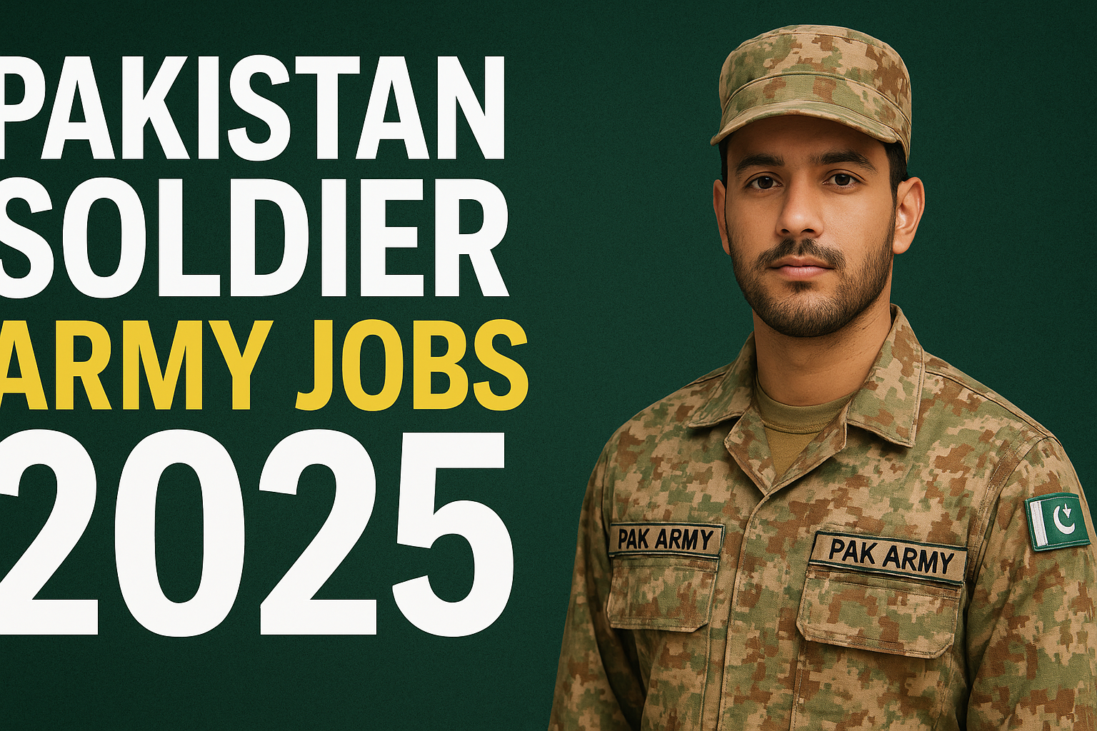 Pakistan Soldier Army Jobs 2025